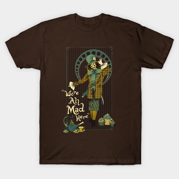 Mad Hatter T-Shirt by Edwoody